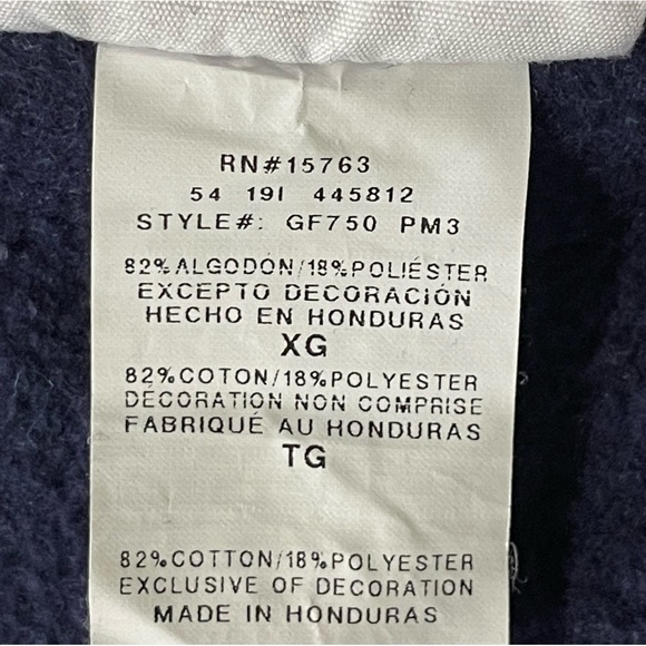 *Champion Women's Blue Crewnecks Sweatshirt Sz XL - Picture 6 of 7